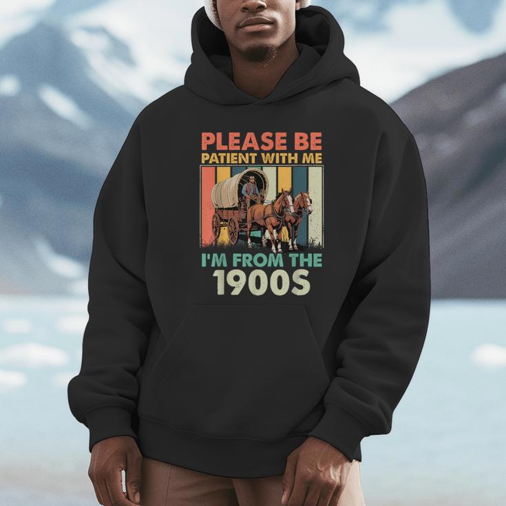 Dad Fathers Day Please Be Patient I'm From The 1900s Unisex Hoodie