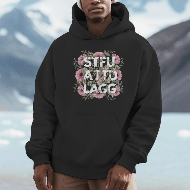 Dark Romance Romantasy Book Lover Shadow Daddy STFUATTDLAGG Unisex Hoodie Dark Romance Romantasy Book Lover Shadow Daddy STFUATTDLAGG Unisex Hoodie