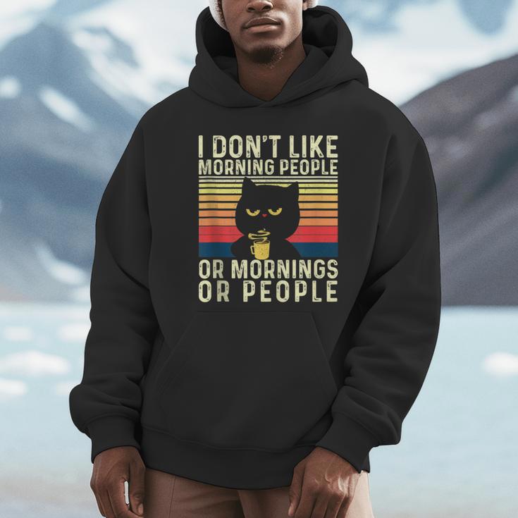 I Don't Like Morning People Introvert Introverted Antisocial Unisex Hoodie I Don't Like Morning People Introvert Introverted Antisocial Unisex Hoodie
