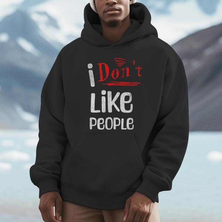 I Don't Like People Introvert Small Unisex Hoodie I Don't Like People Introvert Small Unisex Hoodie