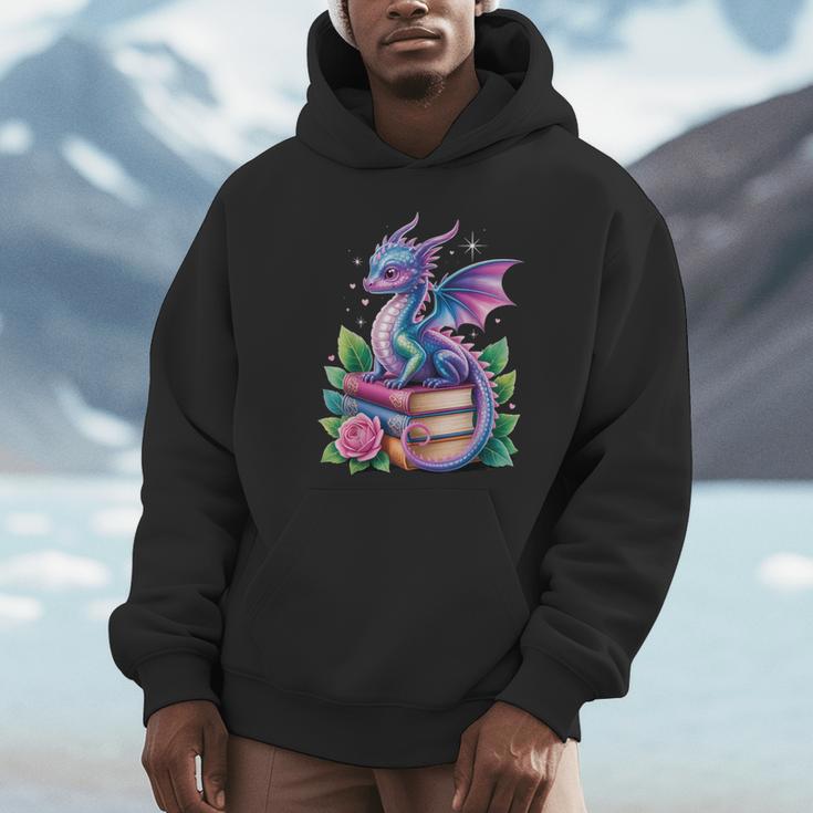 Dragon Book Fantasy Reading Unisex Hoodie Dragon Book Fantasy Reading Unisex Hoodie