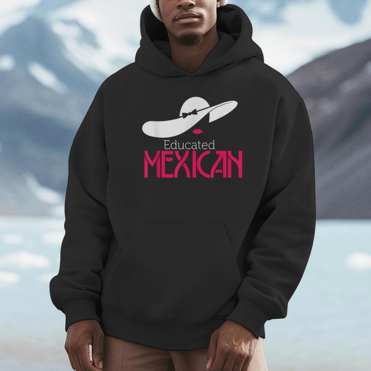 Educated Mexican Graduation Shirt For Women Unisex Hoodie