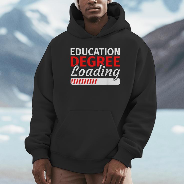 Education Major Shirts Teaching Degree Loading Graduation Unisex Hoodie