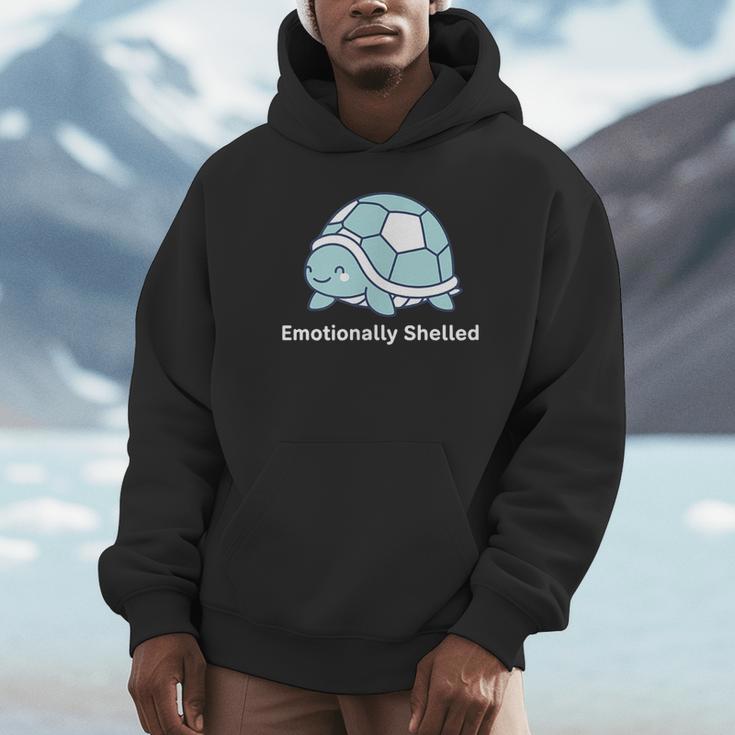 Emotionally Shelled Turtle Introvert Turtle Tee Unisex Hoodie Emotionally Shelled Turtle Introvert Turtle Tee Unisex Hoodie