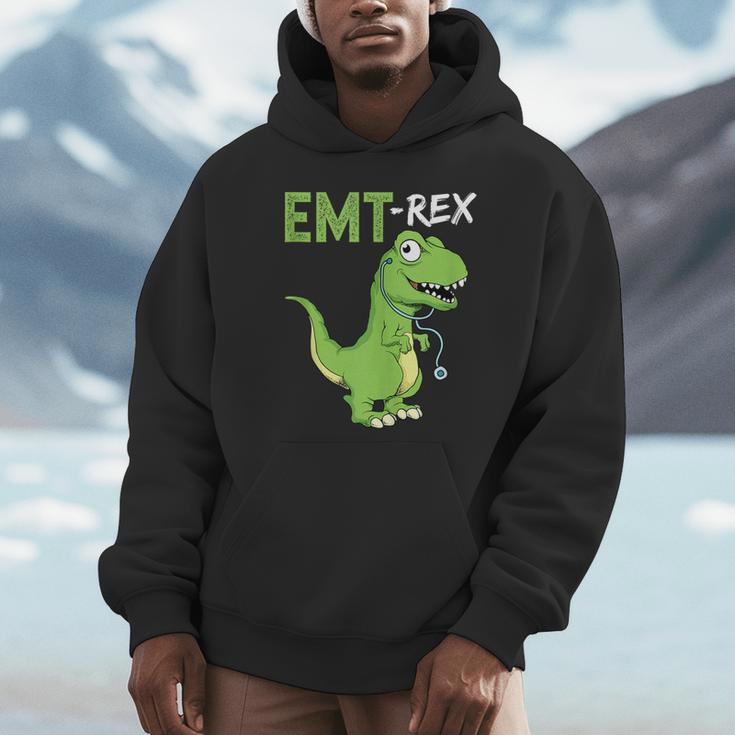 EMT Rex Paramedic Graduation Firefighter Unisex Hoodie