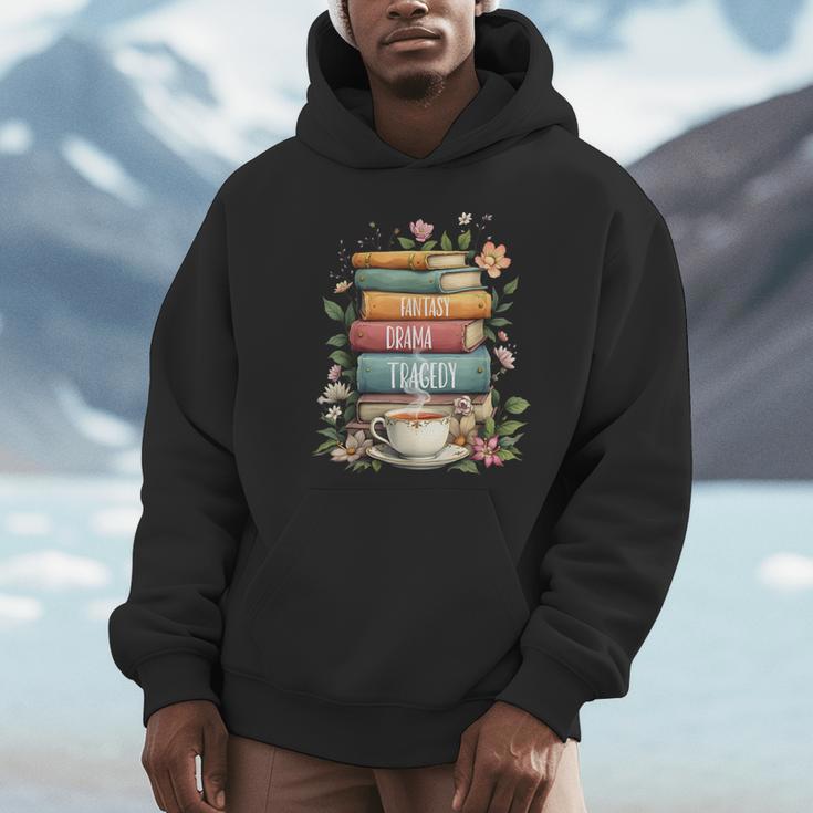 Fantasy Drama Tragedy Book Lover Subtle Watercolor Unisex Hoodie Fantasy Drama Tragedy Book Lover Subtle Watercolor Unisex Hoodie