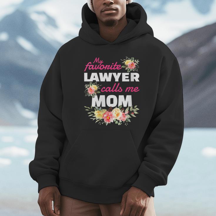 My Favorite Lawyer Calls Me Mom Graduation Unisex Hoodie