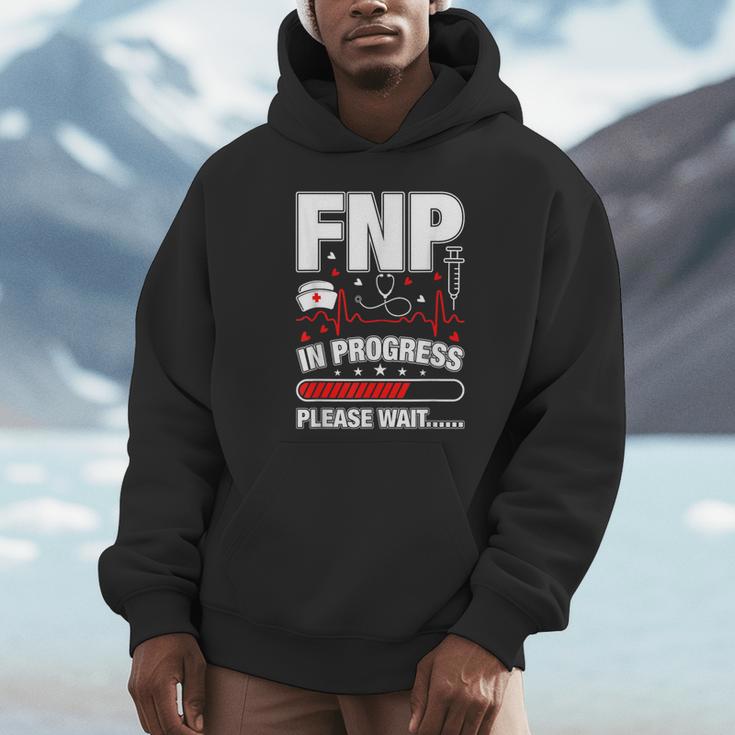 FNP In Progress Graduation Family Nurse Practitioner Unisex Hoodie