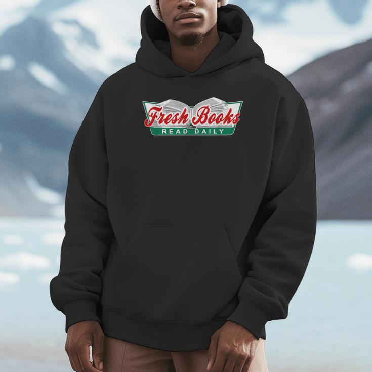 Fresh Books Read Daily Saying Reading And Book Unisex Hoodie Fresh Books Read Daily Saying Reading And Book Unisex Hoodie