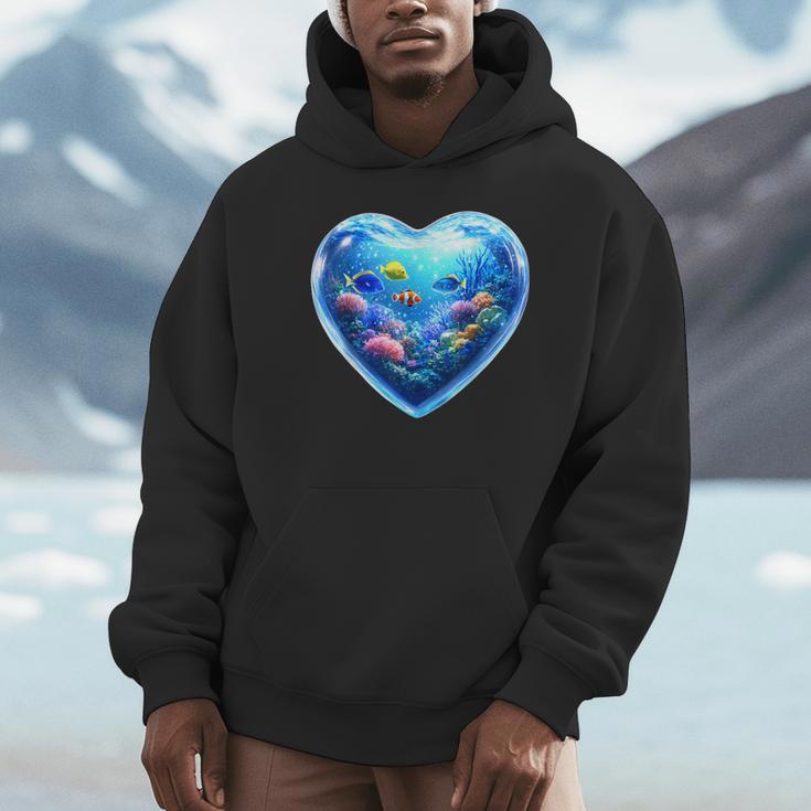 Frutiger Aero Y2K Heart Unisex Hoodie