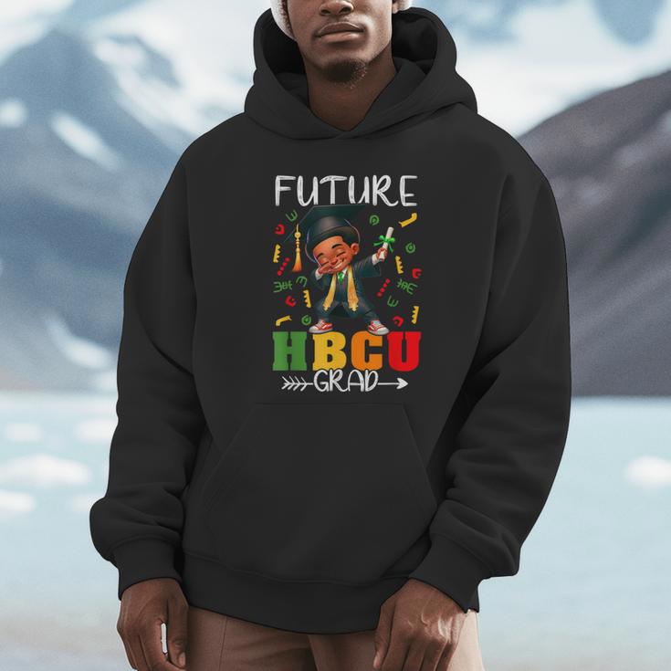 Future HBCU Grad History Boy Graduation HBCU Kids Unisex Hoodie