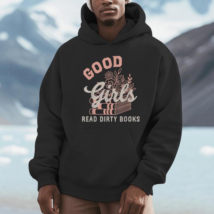 Good Girls Read Dirty Books Smutty Book Merch I Dont Watch Unisex Hoodie