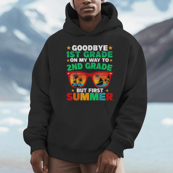 Goodbye 1st Grade First Summer Graduation Last Day Boys Unisex Hoodie