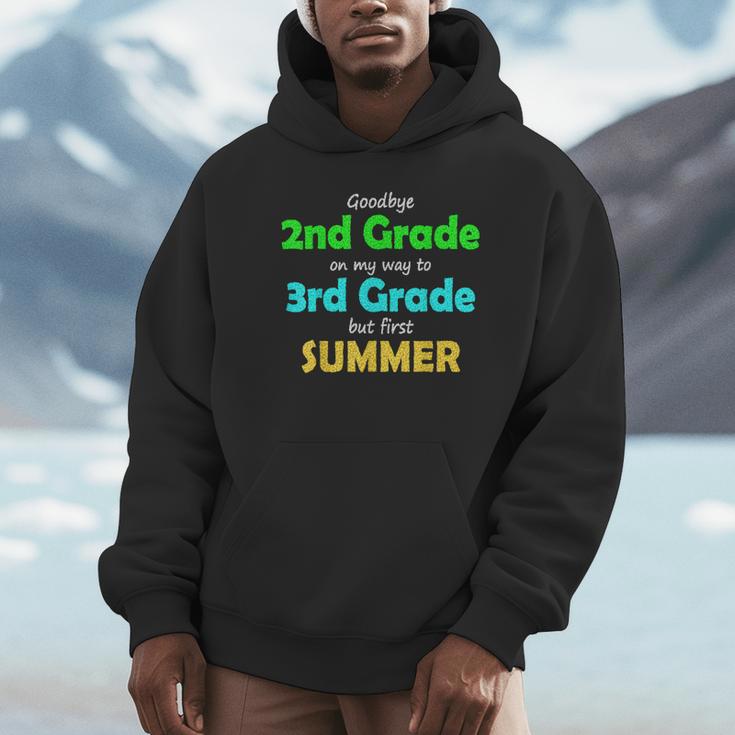 Goodbye 2nd Grade On My Way To 3th Grade 2022 Graduation Unisex Hoodie