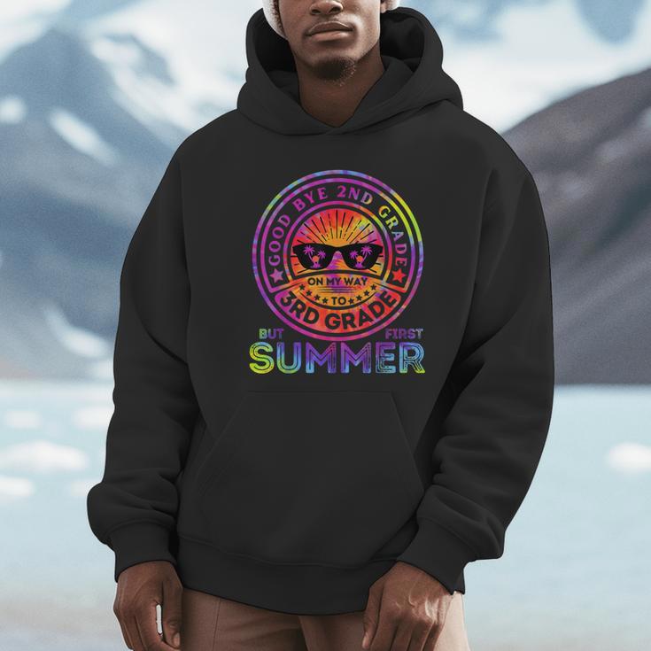 Goodbye 2nd Grade Graduation To 3rd Grade First Summer Kids Unisex Hoodie