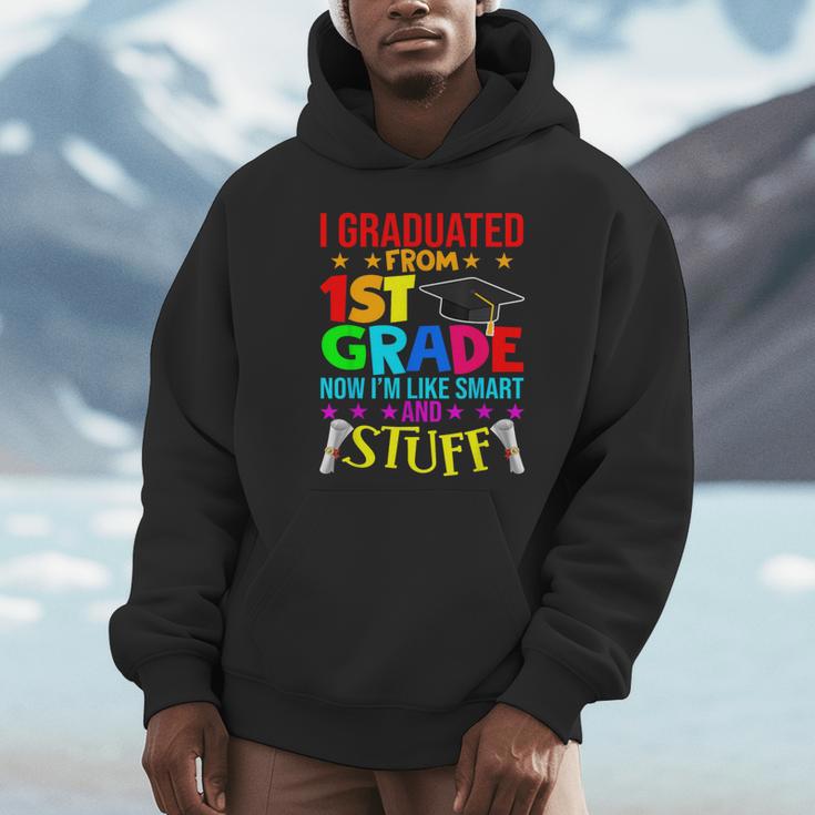 I Graduated From 1st Grade Graduation Matching Student Unisex Hoodie