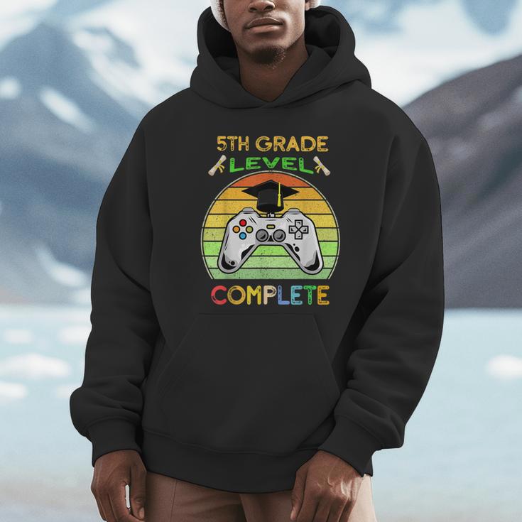 Graduation 5th Grade Level Complete Gamer Class 2021 Gaming Unisex Hoodie