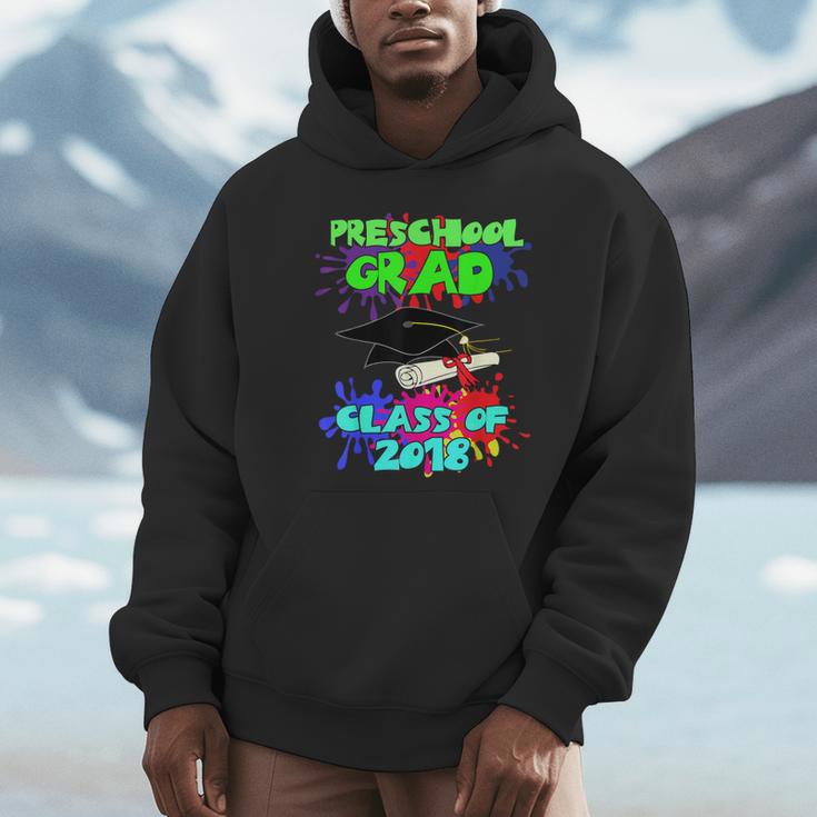 Graduation Class 2018 Cap Gown Shirt Preschool Graduate Unisex Hoodie