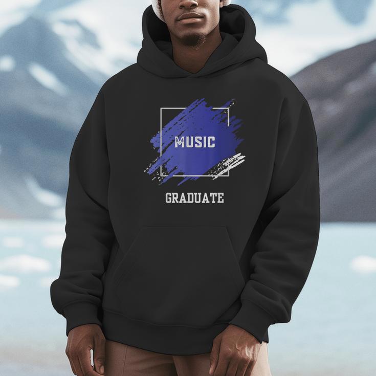Graduation Graduated Music Degree University College Student Unisex Hoodie