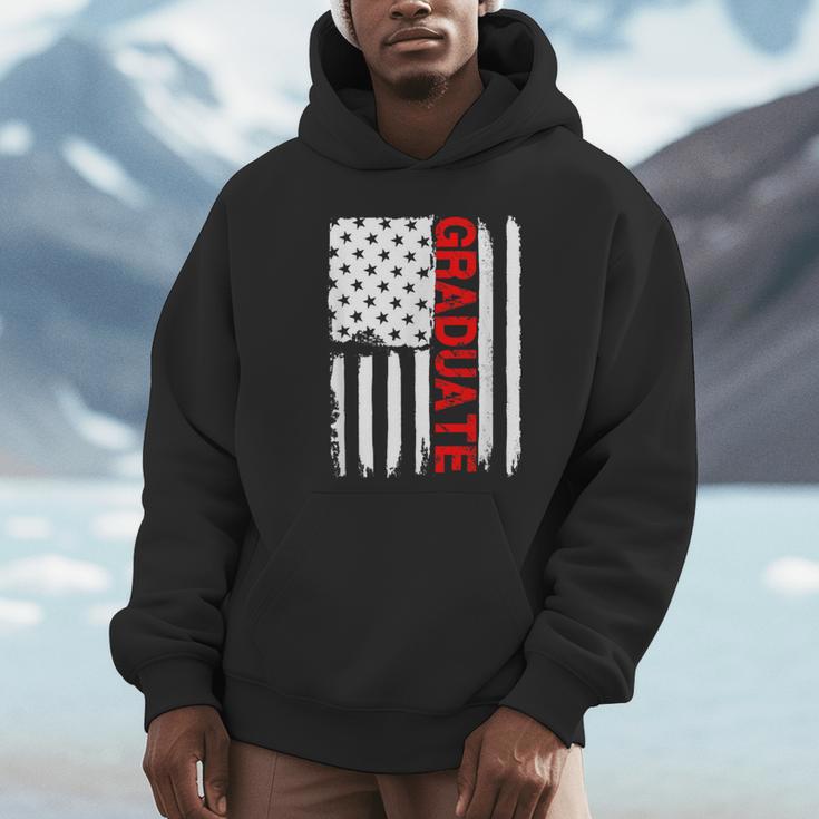 Graduation High School College Flag GraduateShirt 2018 Unisex Hoodie