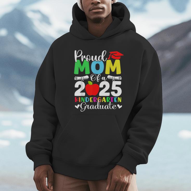 Graduation Proud Mom Of 2025 Kindergarten Graduate Unisex Hoodie