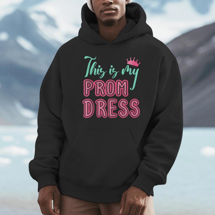 Graduation Tee This Is My Prom Dress 2021 Graduate Unisex Hoodie