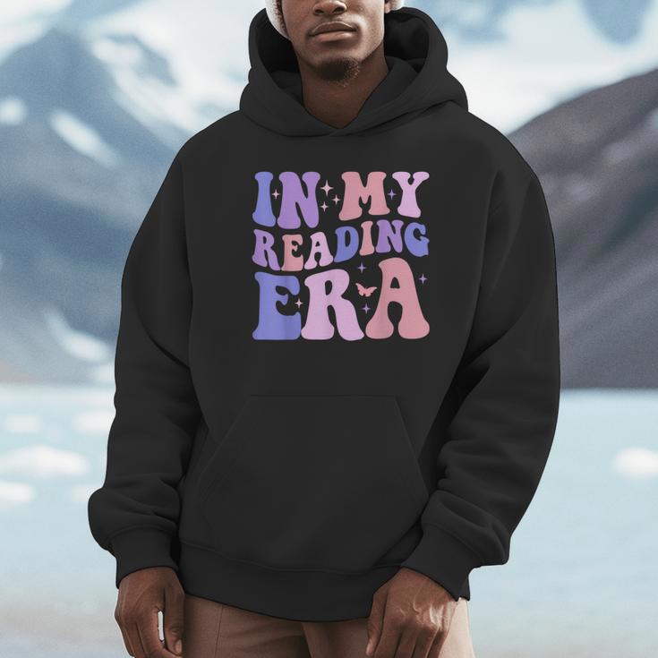 Groovy In My Reading Era Book Lovers Book Reader Unisex Hoodie