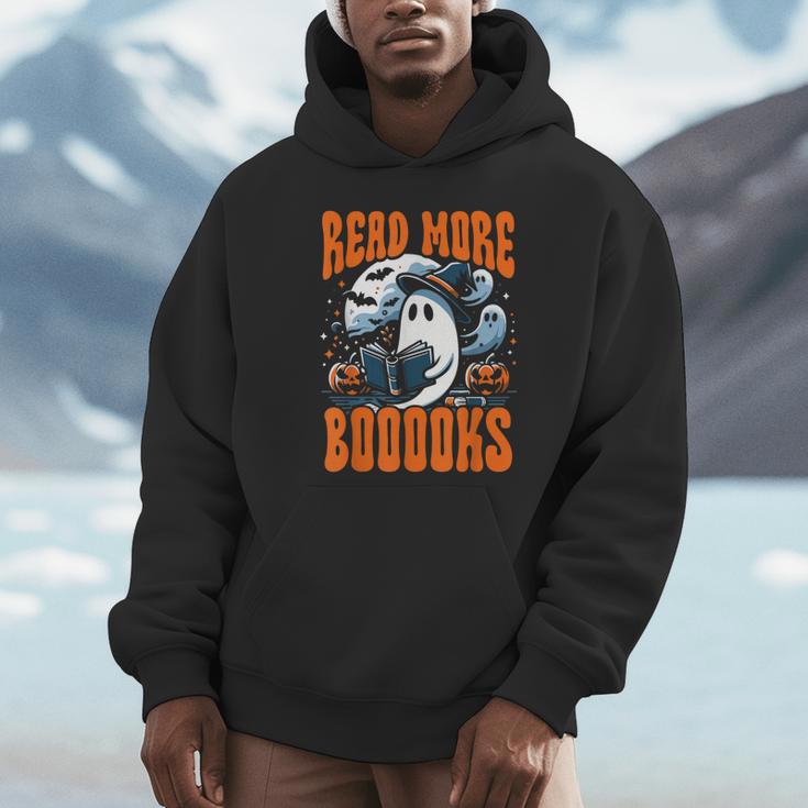 Halloween Book Lover Ghost Boo Pun Read More Boooks Unisex Hoodie Halloween Book Lover Ghost Boo Pun Read More Boooks Unisex Hoodie