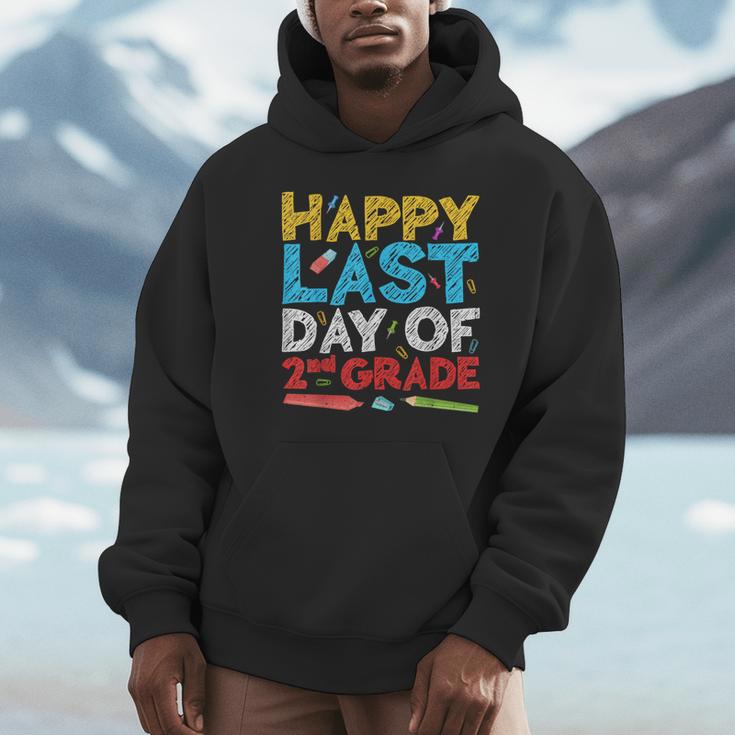 Happy Last Day Of 2nd Grade Shirt Second Grade Graduation Unisex Hoodie