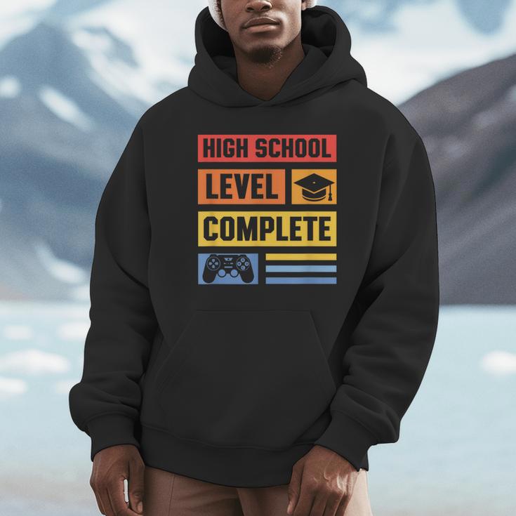 High School Level Complete Class Of 2024 Senior Graduation Unisex Hoodie