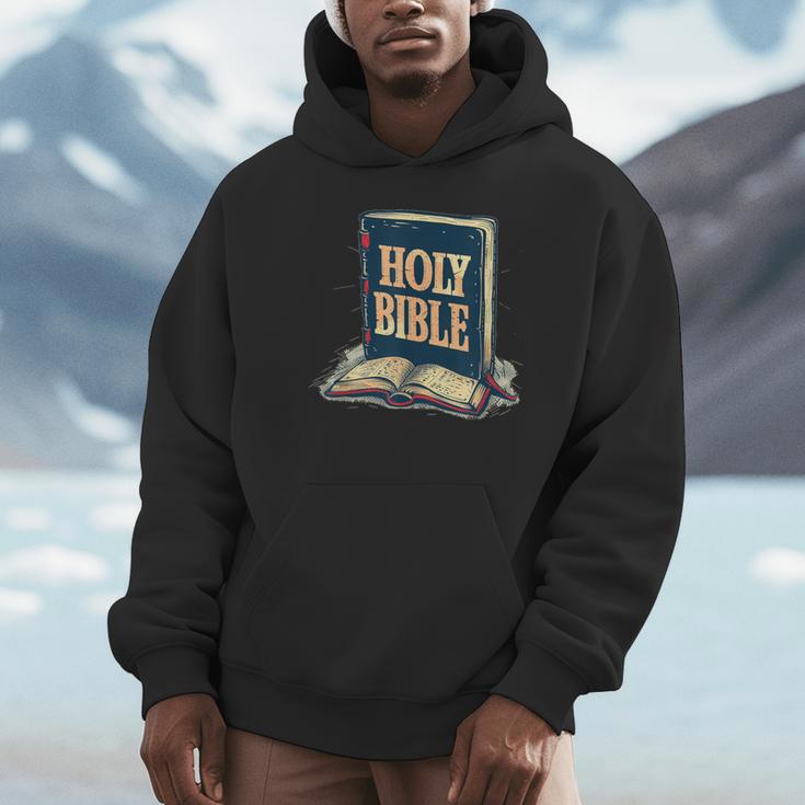 Holy Book Costume For Jesus And Bible Lovers Unisex Hoodie