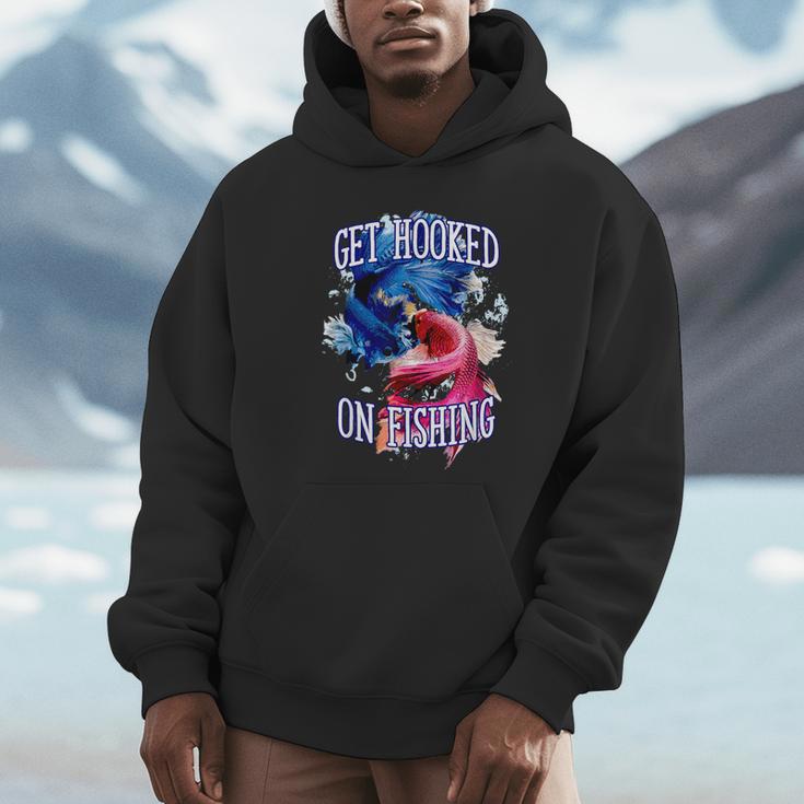 Hooked On Fishing Introvert Sayings Antisocial Quotes Unisex Hoodie Hooked On Fishing Introvert Sayings Antisocial Quotes Unisex Hoodie