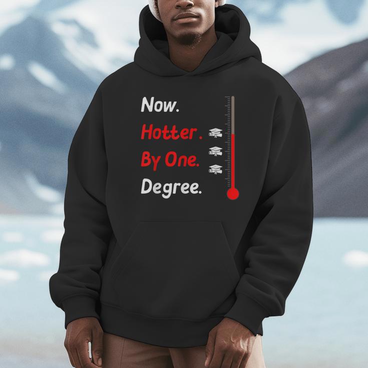 Now Hotter By One Degree Shirt Graduation For Her 2020 Unisex Hoodie