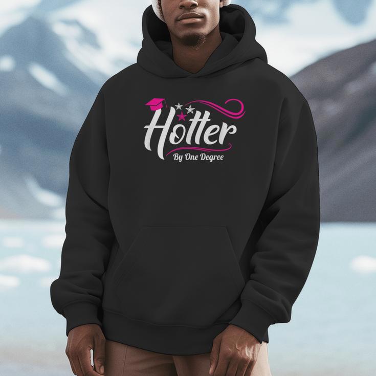 Hotter By One Degree Shirt Graduation For Her Unisex Hoodie