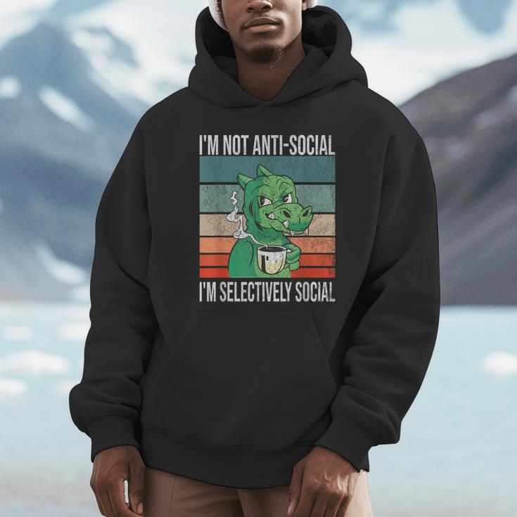 Introvert Selectively Social Anti-Social Shy Unisex Hoodie Introvert Selectively Social Anti-Social Shy Unisex Hoodie