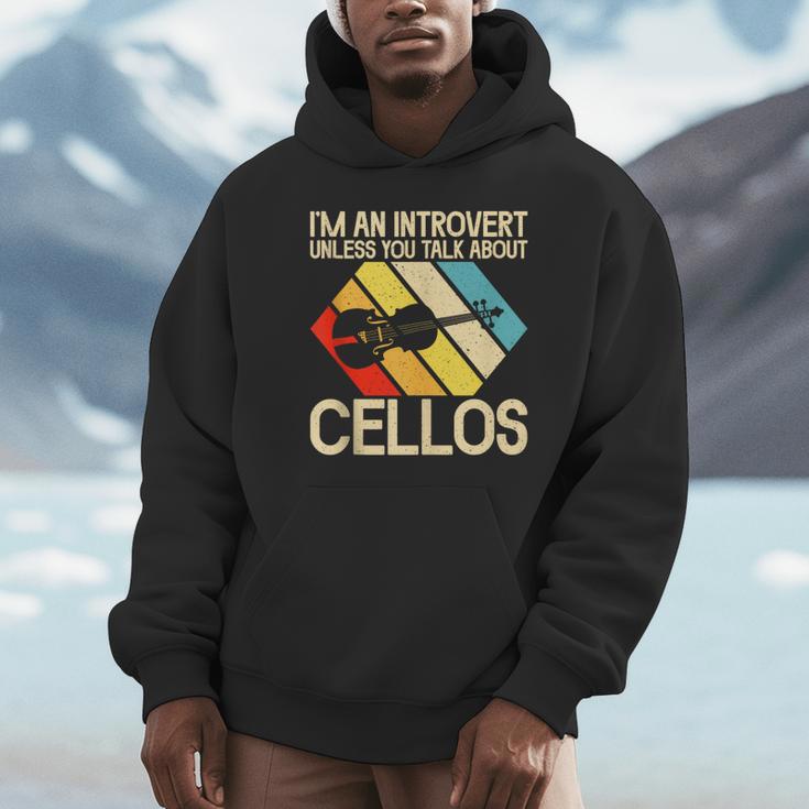 Im An Introvert Unless You Talk About Cellos Unisex Hoodie Im An Introvert Unless You Talk About Cellos Unisex Hoodie