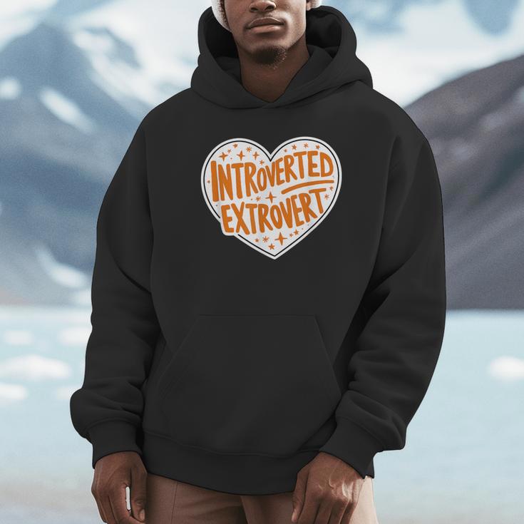Introverted Extrovert People Hater Calm Peace Lover Unisex Hoodie Introverted Extrovert People Hater Calm Peace Lover Unisex Hoodie