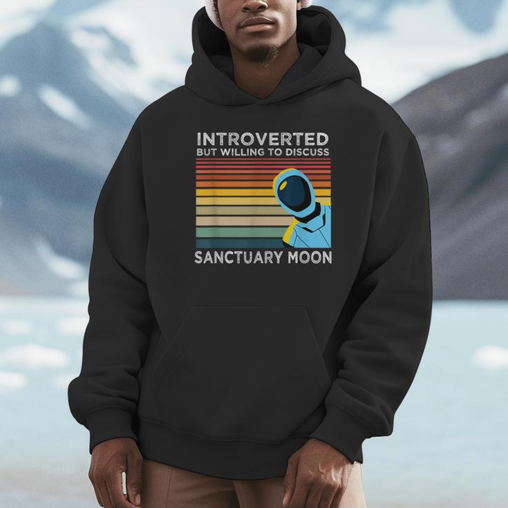 Introverted But Willing To Discuss Sanctuary Moon Unisex Hoodie Introverted But Willing To Discuss Sanctuary Moon Unisex Hoodie