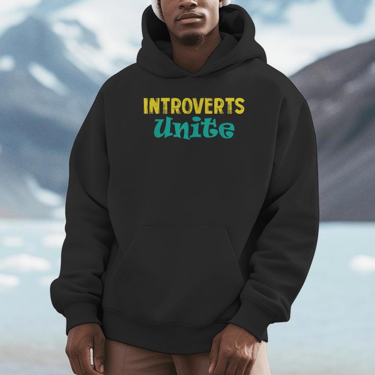 Introverts Unite I Introvert Unisex Hoodie Introverts Unite I Introvert Unisex Hoodie