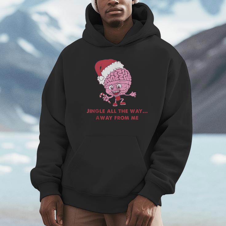 Jingle All The Way Away From Me This Christmas For Introvert Unisex Hoodie Jingle All The Way Away From Me This Christmas For Introvert Unisex Hoodie