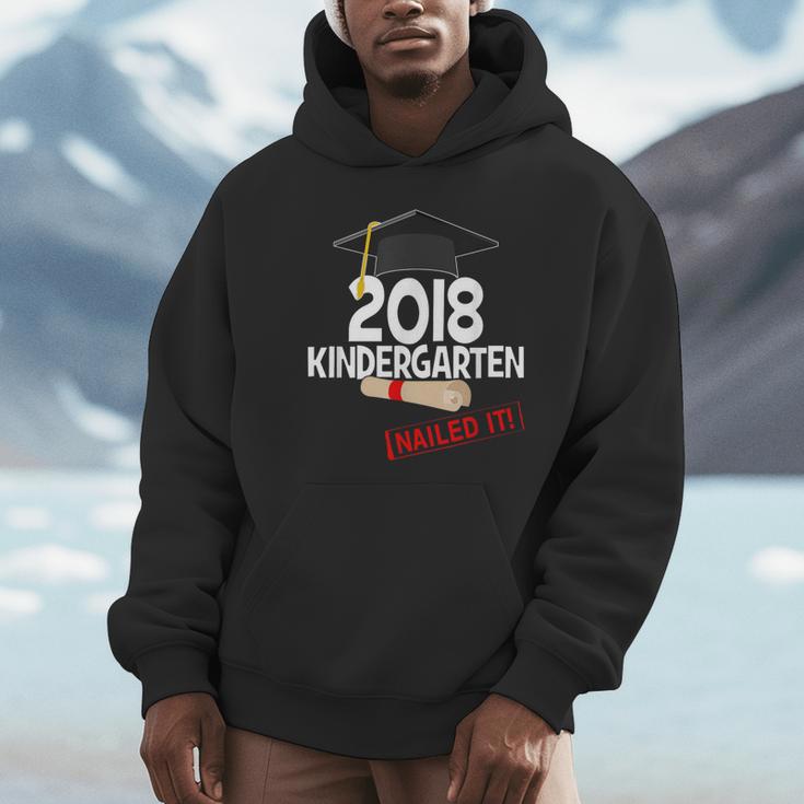 Kindergarten 2018 NAILED IT Graduation Graduate Unisex Hoodie