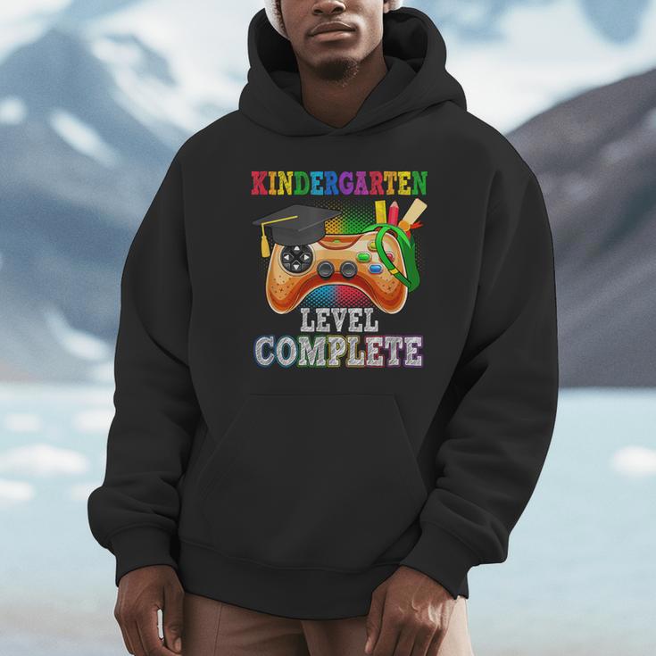Kindergarten Level Complete Last Day Of School Graduation Unisex Hoodie