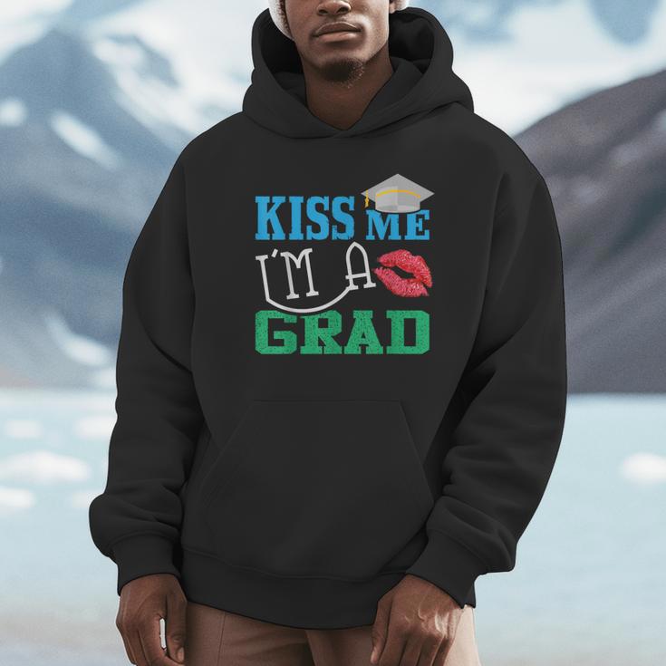 Kiss Me I'm A Grad 2018 Senior Graduation Unisex Hoodie