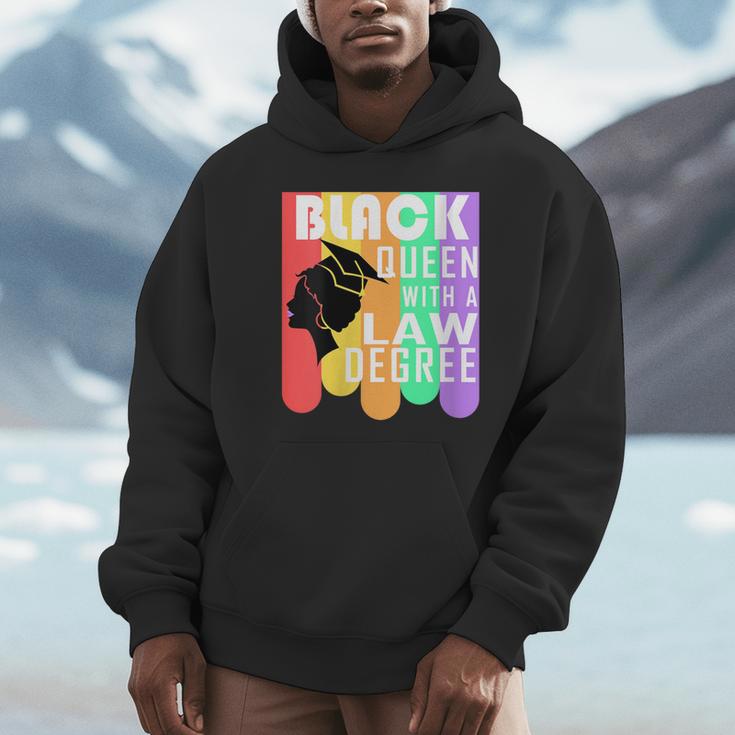 Law School Graduation Queen New Lawyer Attorney Grad Unisex Hoodie