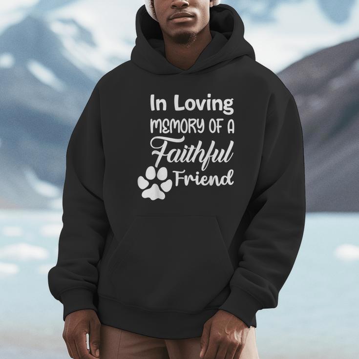 In Loving Memory Of a Faithful Friend Pet Loss Dog Cat Shirt Unisex Hoodie In Loving Memory Of a Faithful Friend Pet Loss Dog Cat Shirt Unisex Hoodie