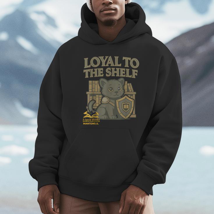 Loyal To The Shelf Knight Panther Book Lover Unisex Hoodie
