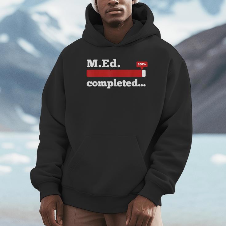Master Of Education Completed Teacher Master Graduation For Men Women Unisex Hoodie