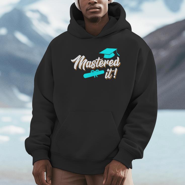 Mastered It Master Graduation Man Master 2026 Unisex Hoodie