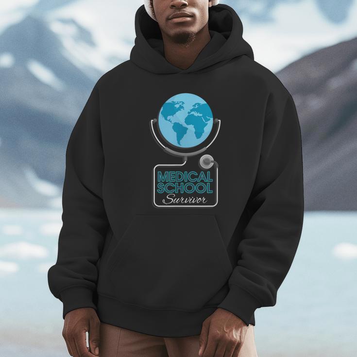 Medical School Survivor Med Graduation Unisex Hoodie