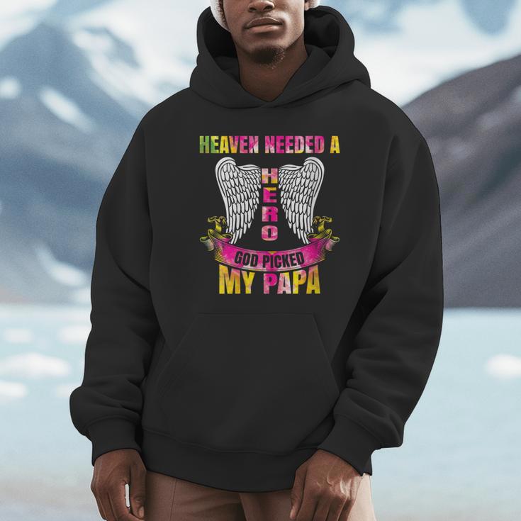 Memory Of My Dad My Dad In Heaven Unisex Hoodie